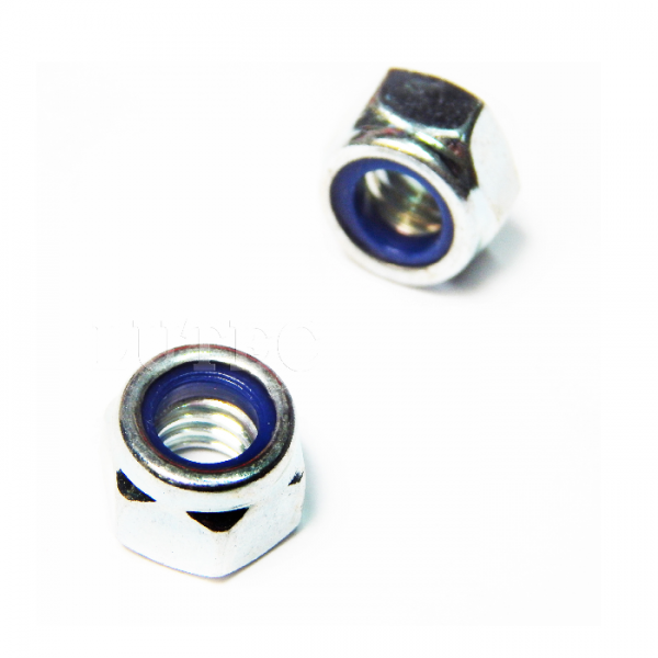 PORCA AUTO TRAVANTE BAIXA M12 MA ZB C8 PASSO 1,75MM CHAVE 19MM KIT COM 10 UNIDADES